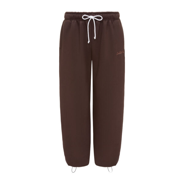 SLEEVES BASIC CHOCOLATE BAGGY SWEATPANTS